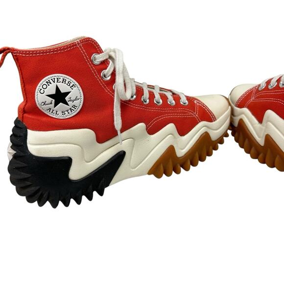 Converse Run Star Motion Platform Chuck Taylor High Top Sneaker Wms 9 Mens 7.5 - Picture 8 of 13